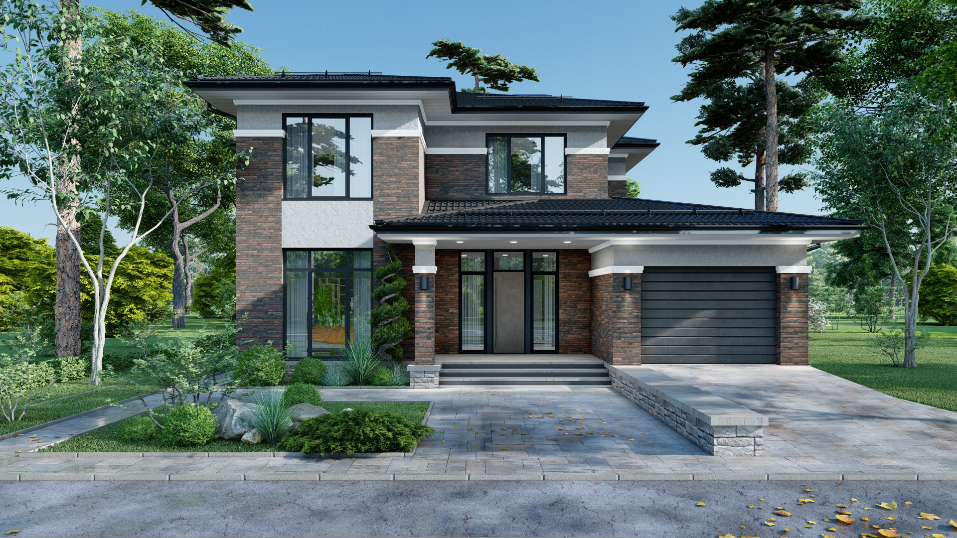 Этажи: 2
Спальни:4
С/У: 3
---
220 кв.м.