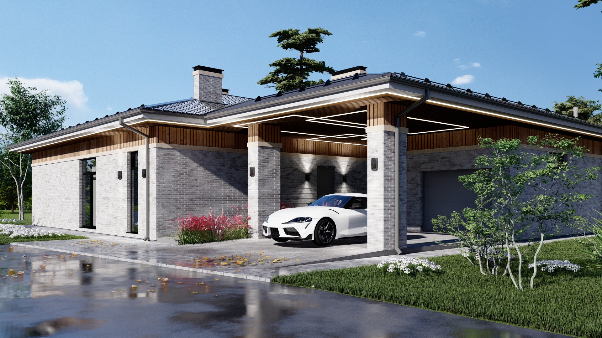 Этажи: 1
Спальни: 3
С/У: 2
---
200 кв.м.